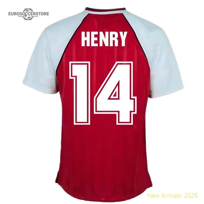 Authentic Arsenal 1988 Home Retro Football Shirt (henry 14) - Premium