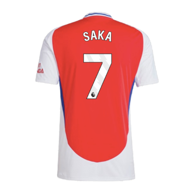 Saka 7 Genuine 2024-2025 Arsenal Premier League Home Kit