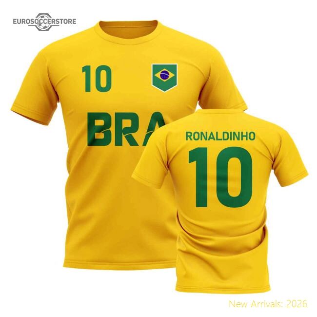 Pro Ronaldinho Team T-shirt - Vintage 2024-2025 Performance