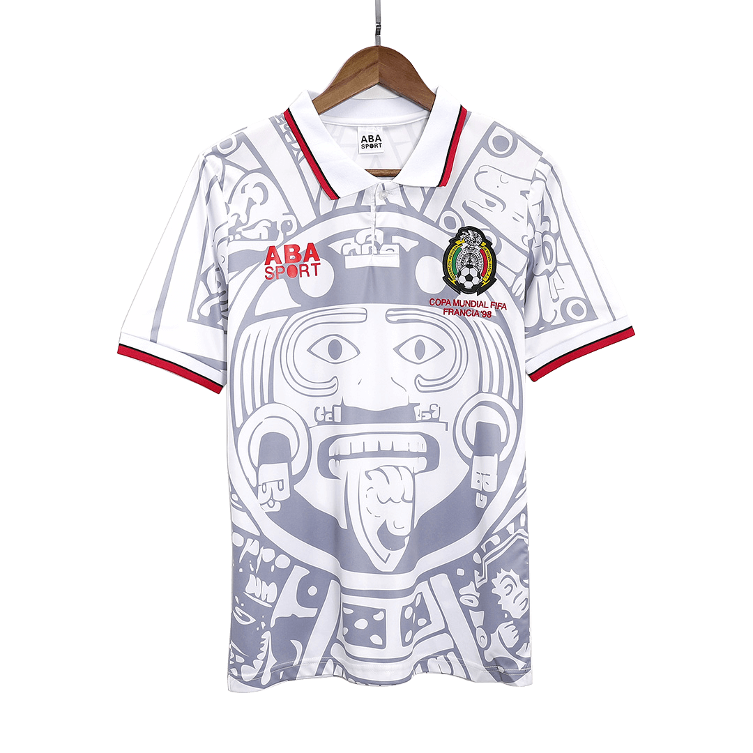 Mexico Away Retro Soccer Jersey 1998 Authentic Kit