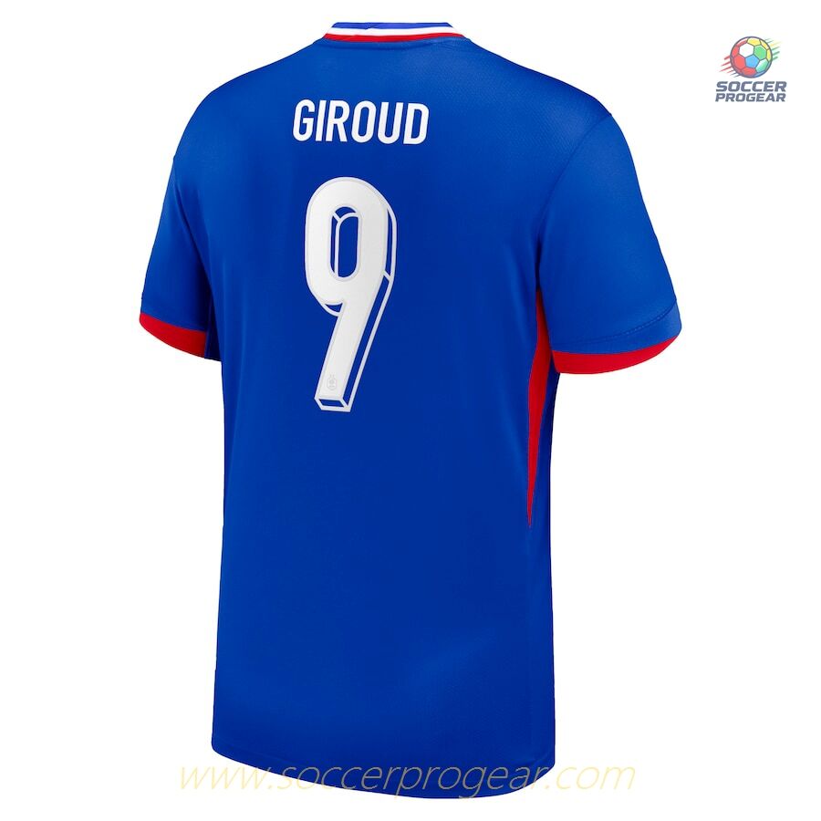 France Team 2024/25 Collection Giroud Kids Football Shirt Set Team Jersey