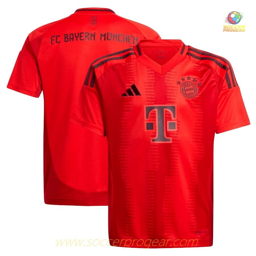 Football Team Jersey Childrenren's Bayern Munich Home 2024-2025 Season