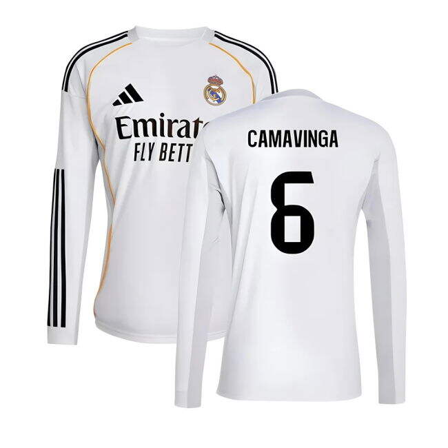 Real Madrid Team Sleek Home Soccer Jersey (3)