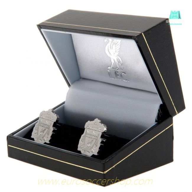 Liverpool FC Stainless Steel Formed Crest Cufflinks