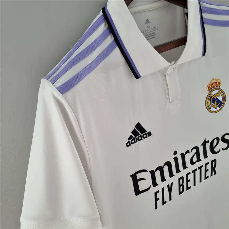 Real Madrid 2223 Home White Soccer Jersey Football Shirt - Official