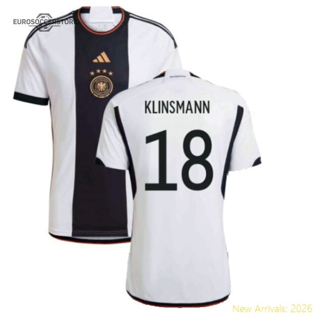 Premium Germany 2022-2023 Home Short Sleeve Jersey Modern Moisture-management