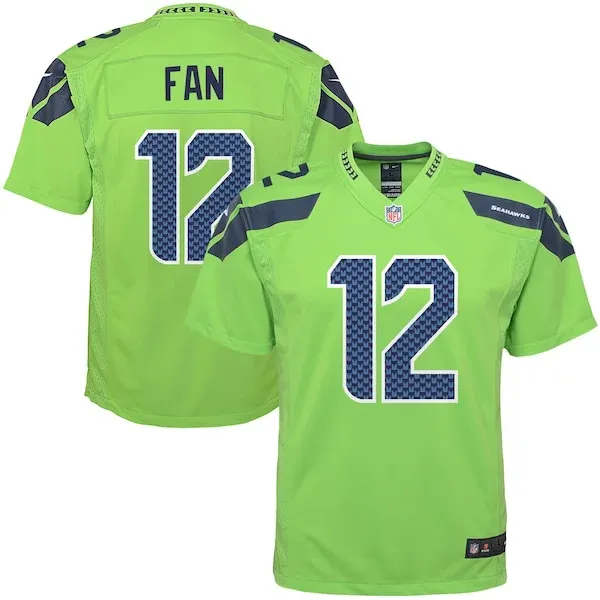 Seattle Seahawks Game NFL Jersey - Green | Elite Football Apparel