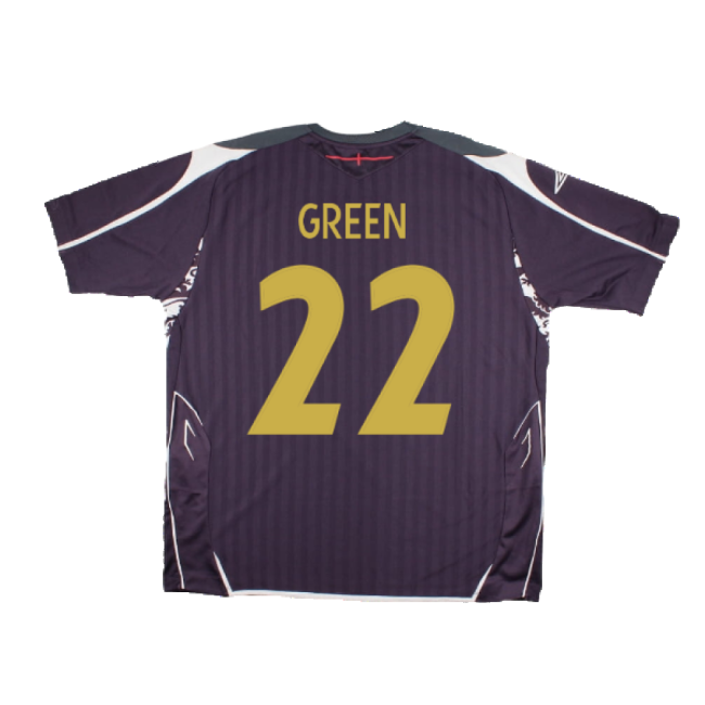 2007-2008 England Soccer Team Goalkeeper Kit (Green 22)