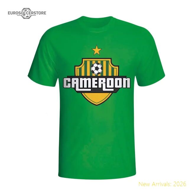 Elite Cameroon Country 20242025 Regular Tshirt () Moisturewicking