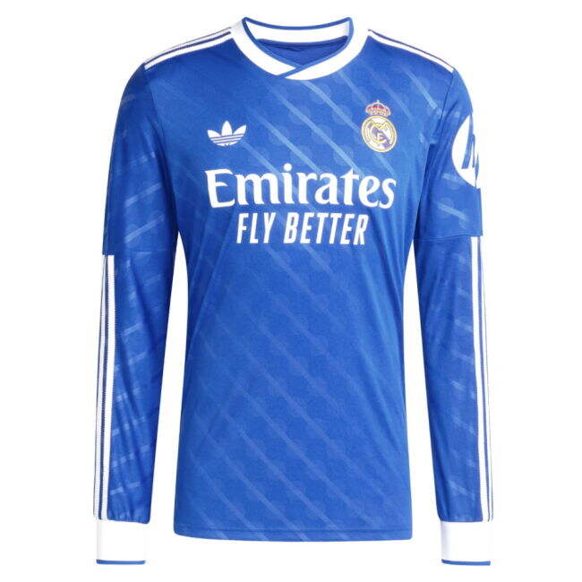 2025-2026 Real Madrid Long Sleeve Third Shirt (Zidane 5)