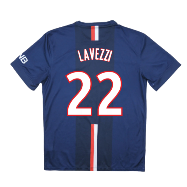 Psg Official Home Soccer Jersey - Breathable Material - Authentic