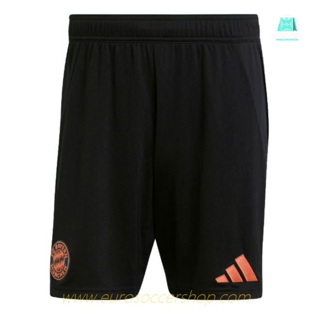 2024-2025 Bayern Munich Away Shorts (Black)