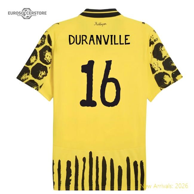 Premium-grade 2025-2026 Kidsuper X Borussia Dortmund Cwc Home Shirt