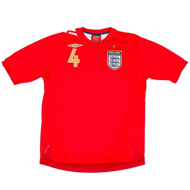2026 Collection England Away Team Kit 2006-2007