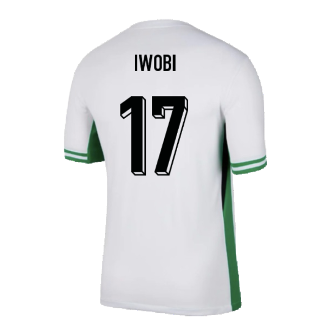 2024-2025 Nigeria Soccer Team Home Jersey (Iwobi 17)