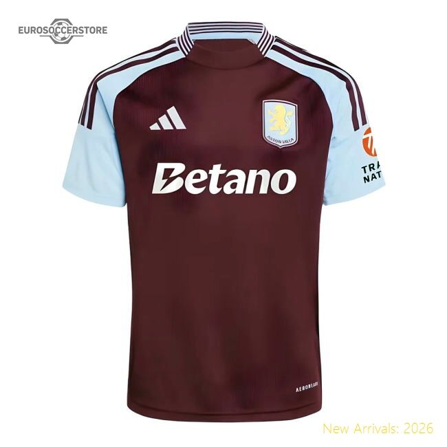 Official 2024-2025 Aston Villa Home Shirt - Premium Quality Football