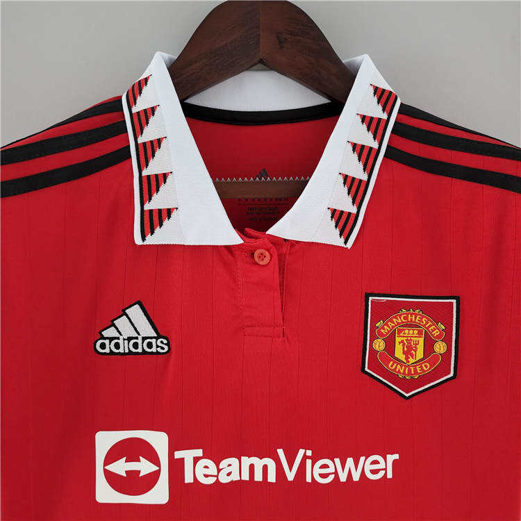 Manchester United 2223 Home Kit Women's Soccer Jersey - Official