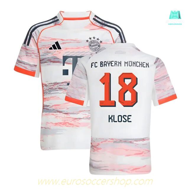 2025-2026 Bayern Munich Away Shirt (Kids) (Klose 18)
