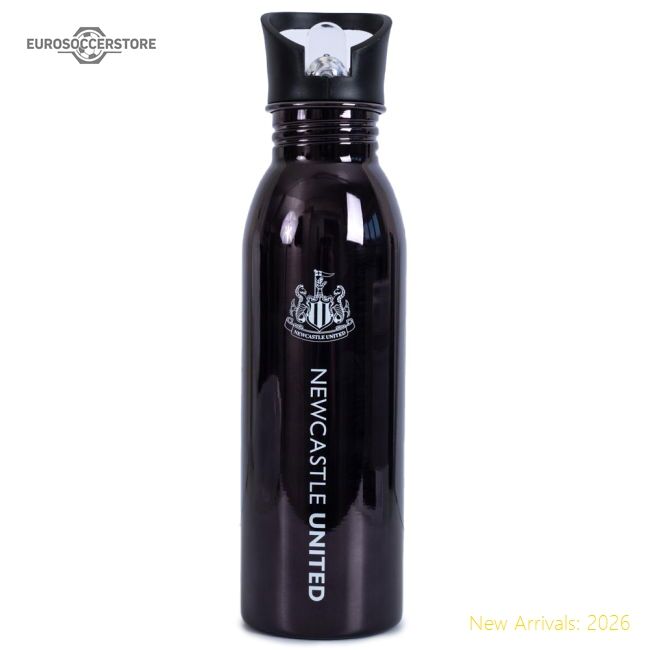 Authentic Newcastle United Fc Uv Metallic Drinks Bottle - Premium