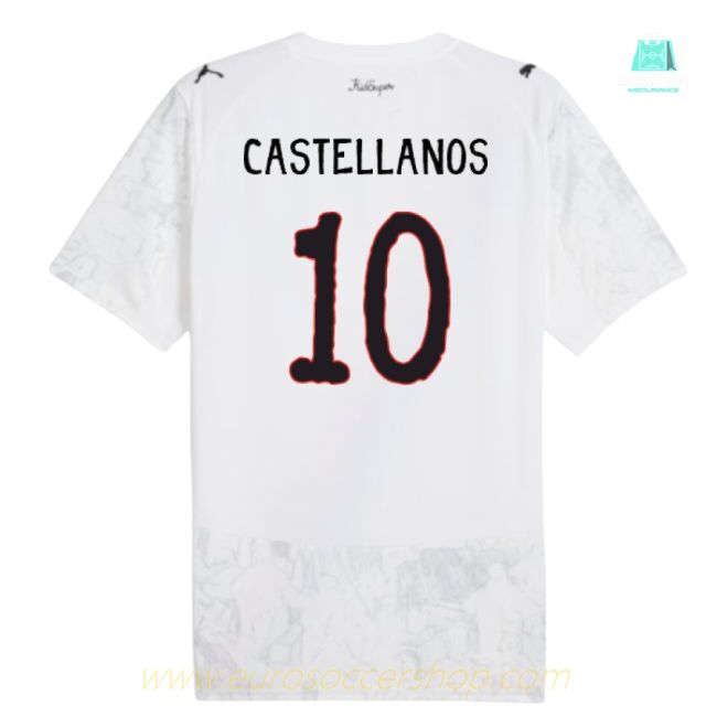 2025-2026 KIDSUPER x Manchester City CWC Shirt (White) (Castellanos 10)