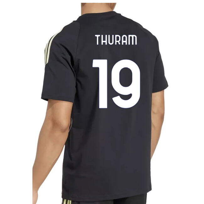 Superior Juve Workout Shirt Thuram 1 #9 Latest Season Licensed P (v6)