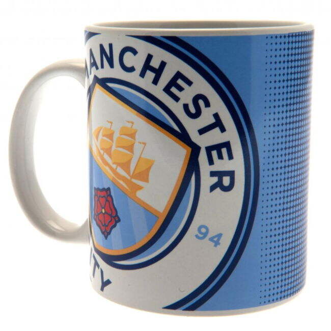 Women's Manchester City FC Halftone Mug