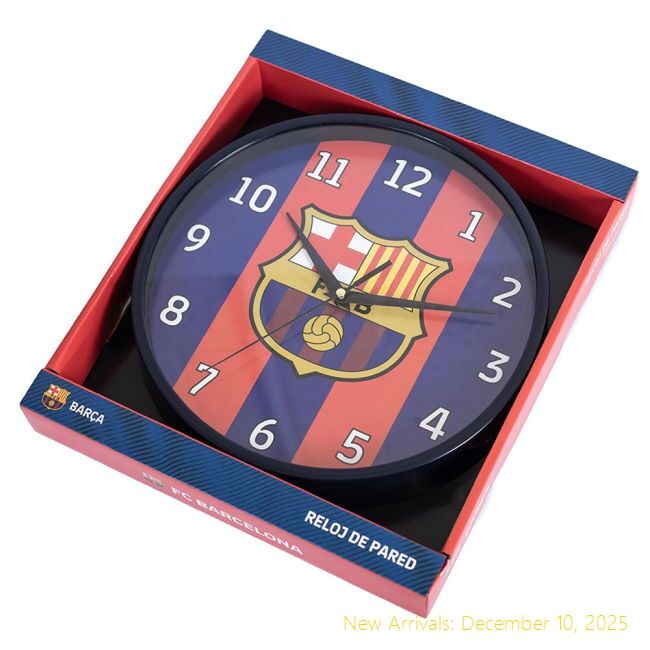 Professional Barca FC Barcelona Wall Clock - Value for Money