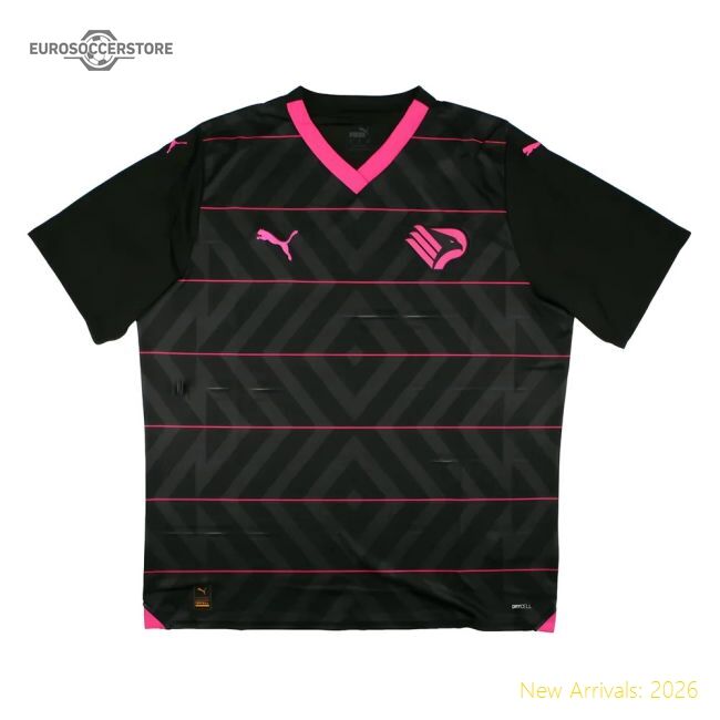 2023-2024 Rosanero Away Shirt - Official Design - Match Quality