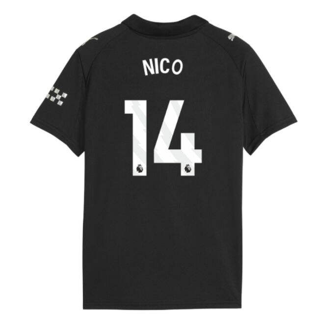 2025-2026 Man City Away Mini Kit (Nico 14)