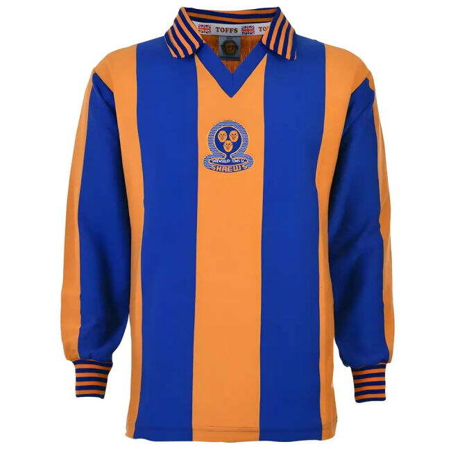 High-Quality Town 1980 1980 Shrewsbury Town 1980-1981 Retro Footbal...