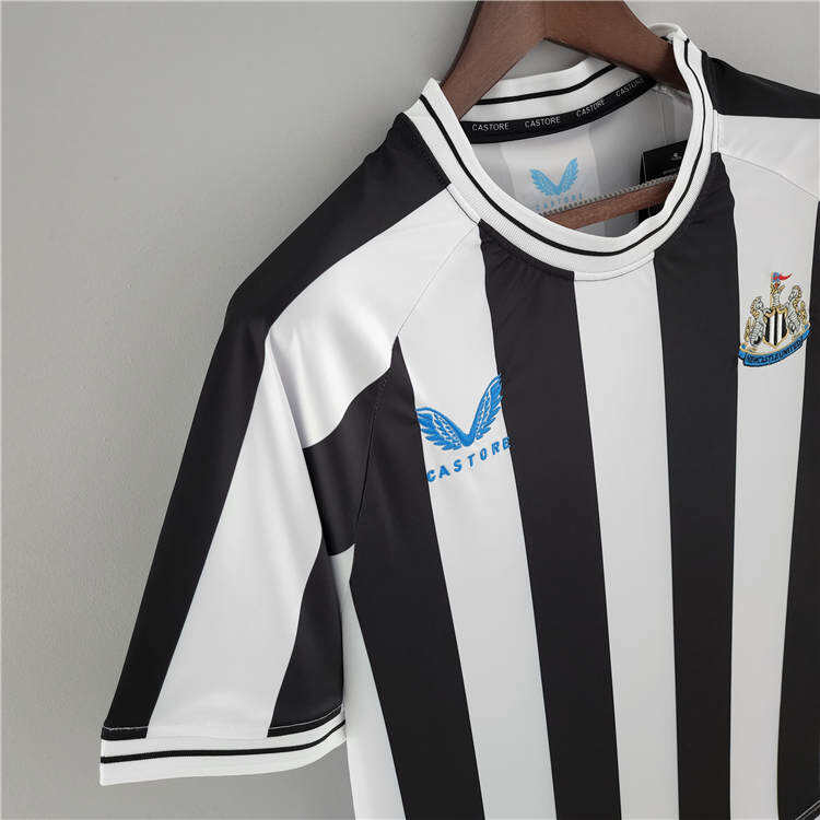 2223 Newcastle United Home WhiteBlack Soccer Jerseys Football Shirt -