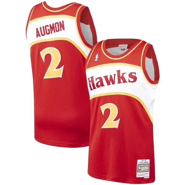 Stacey Augmon ATL Swingman Jersey - premium contemporary - Red