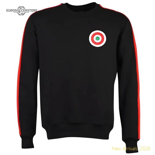 Exceptional A C Milan Sweatshirt Blackred - Supporter Edition
