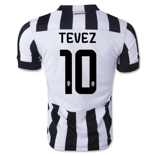 Juventus 1415 TEVEZ 10 Home Shirt - Official Replica 17335