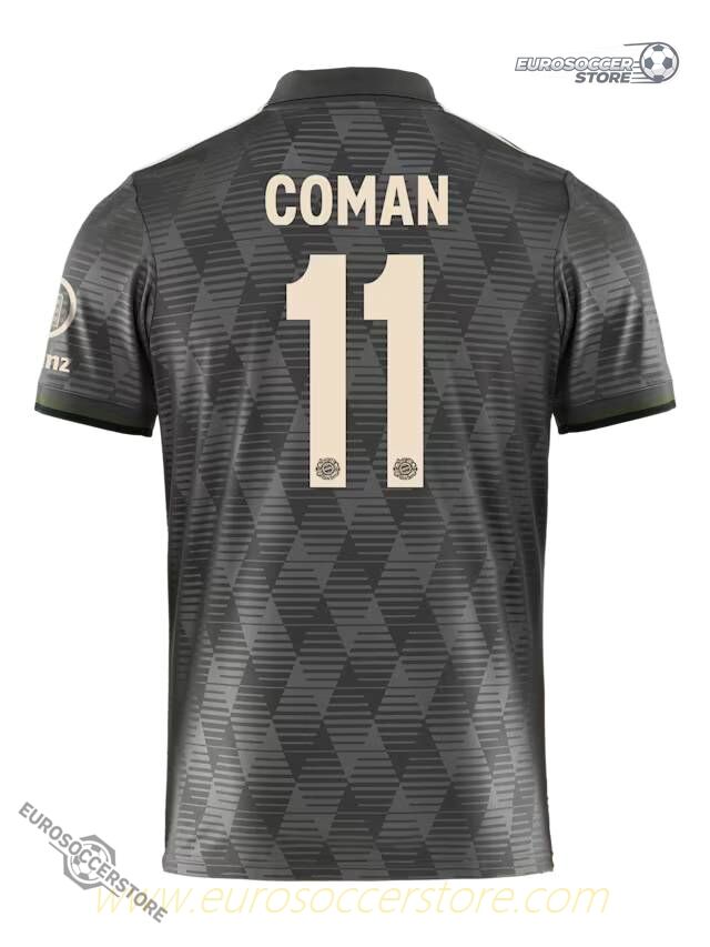FC Bayern Munich Oktoberfest Edition Coman Number 11 Football Jersey 2024-2025 Season