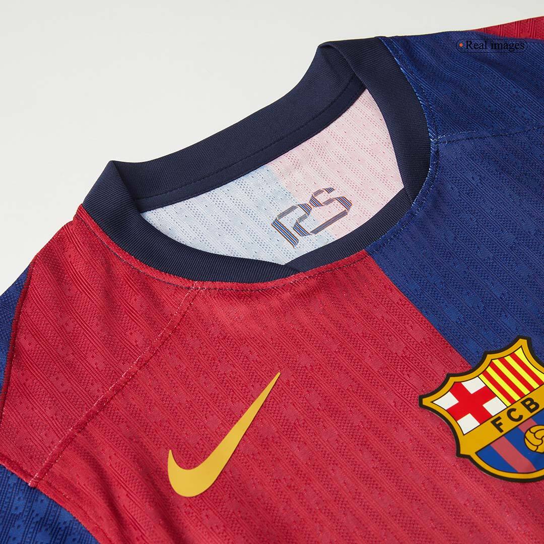 Player Version Barcelona Home Soccer Jersey 2024/25 - COLDPLAYAuthenti