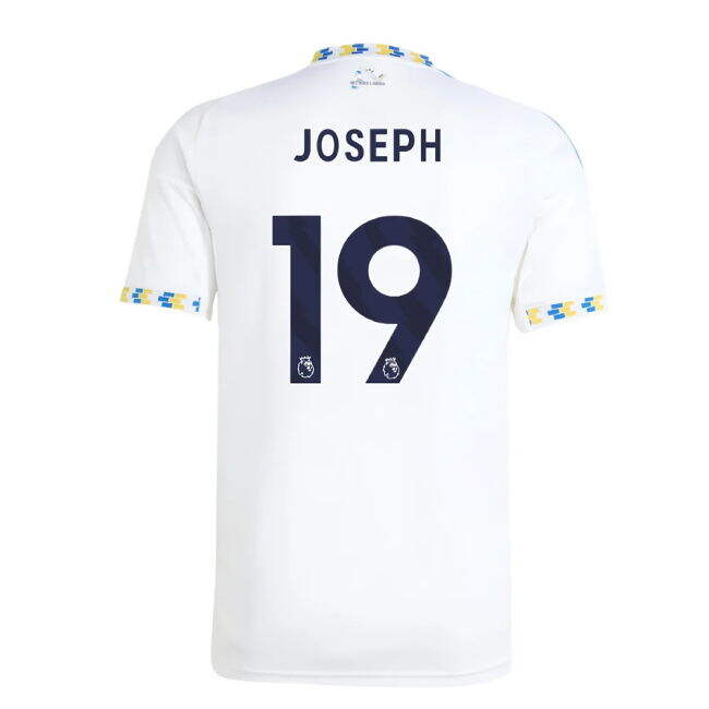 Leeds Leeds United Home Shirt Joseph #19 Premium Quality Devoted 2...