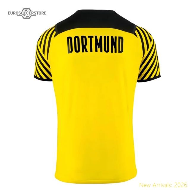 Authentic 2021-2022 Borussia Dortmund Home Shirt (Kids) (Bellingham