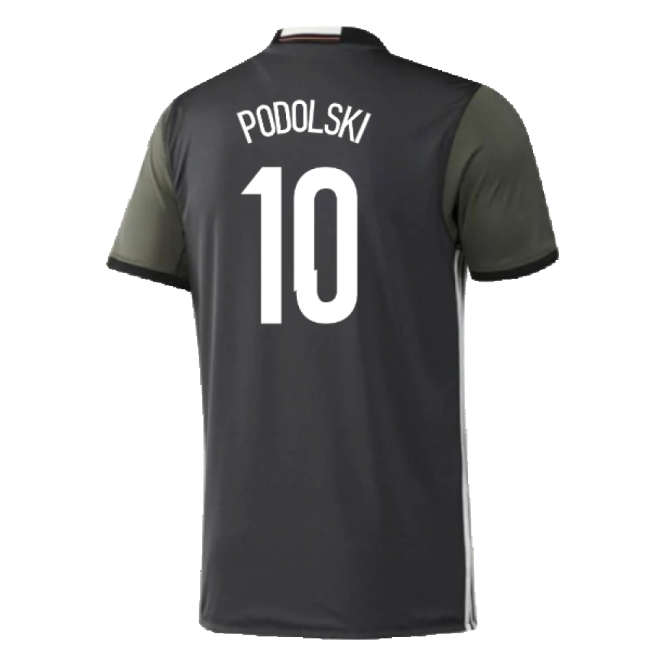 Germany NT Official Away Jersey (Podolski 10)