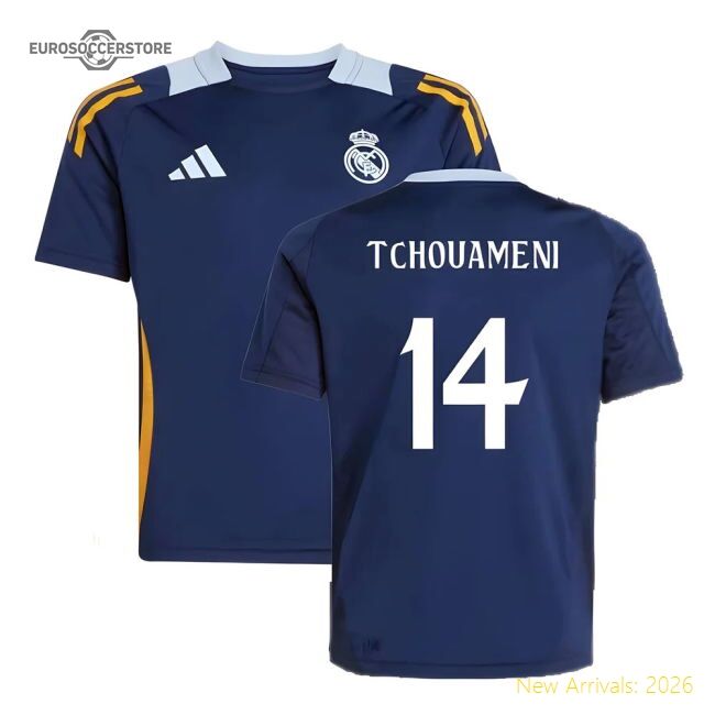 High-quality 2024-2025 Real Madrid Training Jersey (navy)