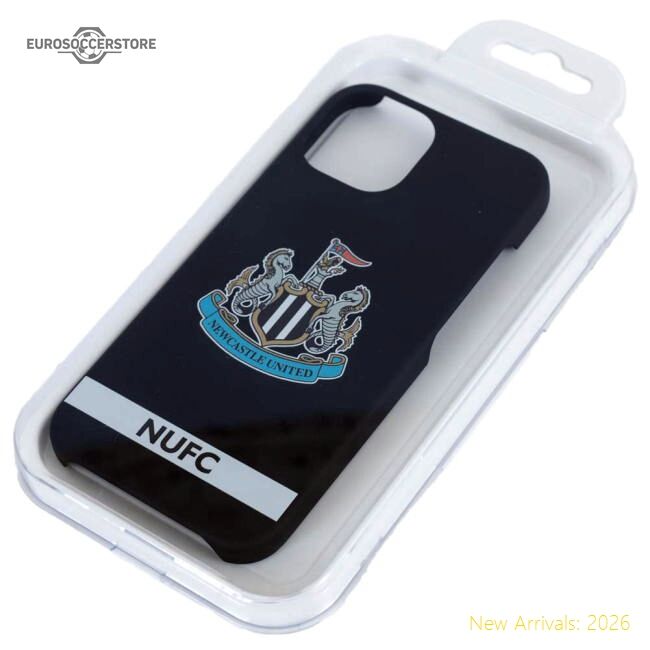 Authentic Newcastle United Fc Iphone 15 Crest Hard Case - Premium