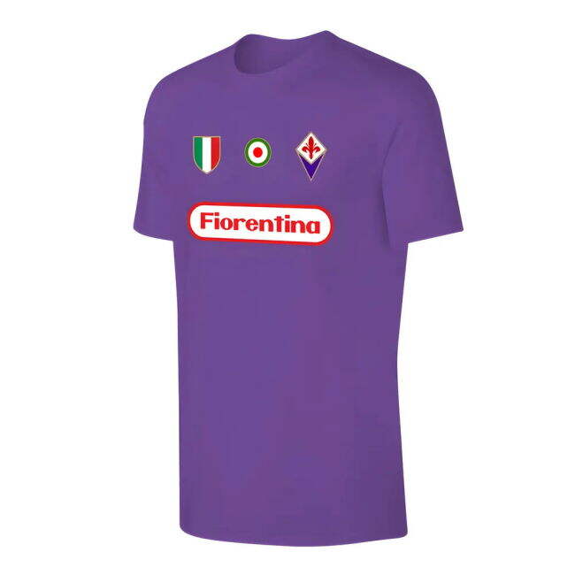Fiorentina retro t-shirt - Purple