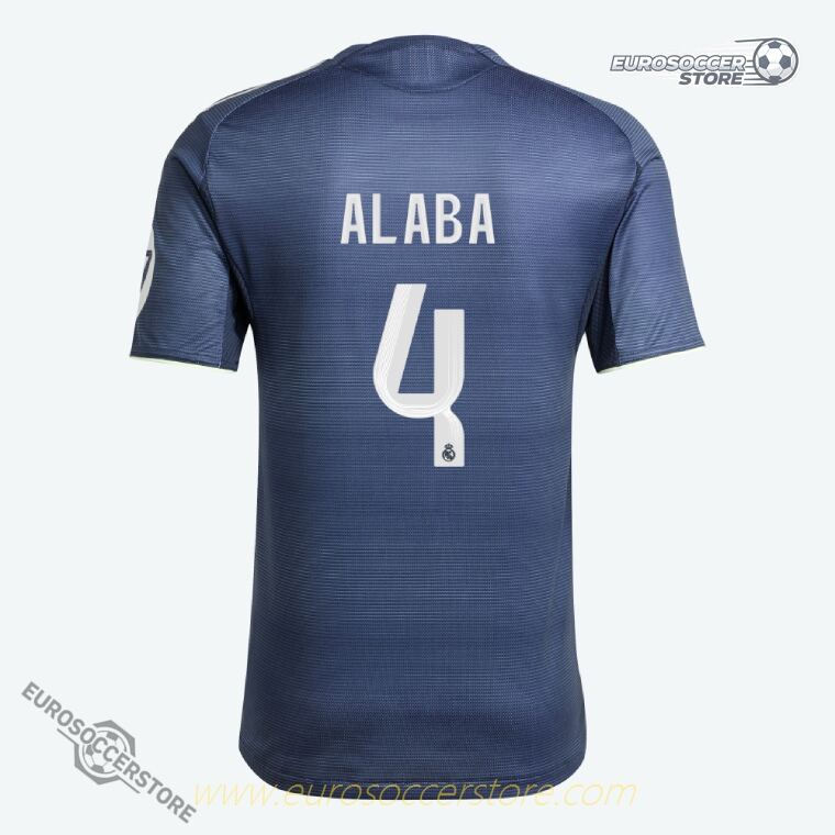 Real Madrid 25-26 Away ALABA 4 Jersey (Player Version)