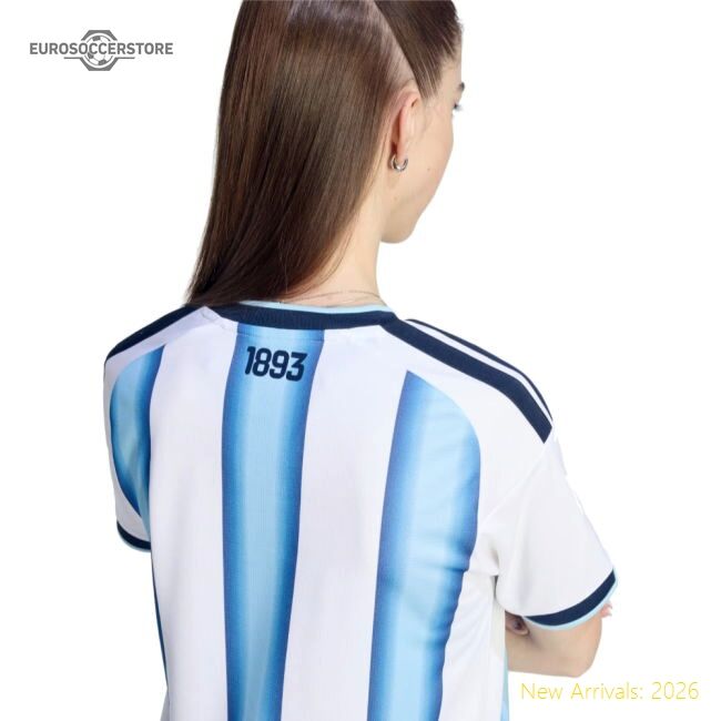 Football Argentina Jersey - Durable Cotton Construction
