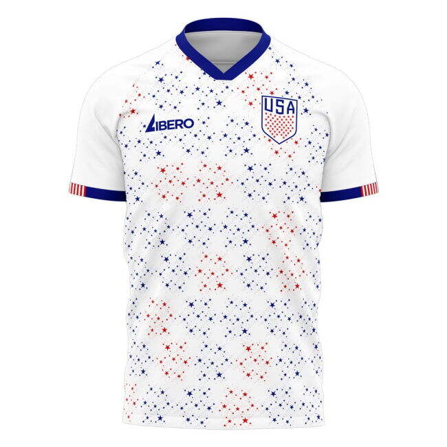 United States 2025-2026 Home Concept Football Kit (Libero) (HOWARD 1)