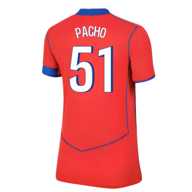 High Performance Psg Psg Third Shirt Womens Pacho #51 2024-2025 Se...
