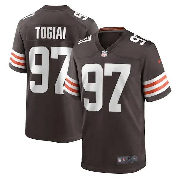 None Game NFL Jersey - Brown | Durable Football Apparel | NFL Football
