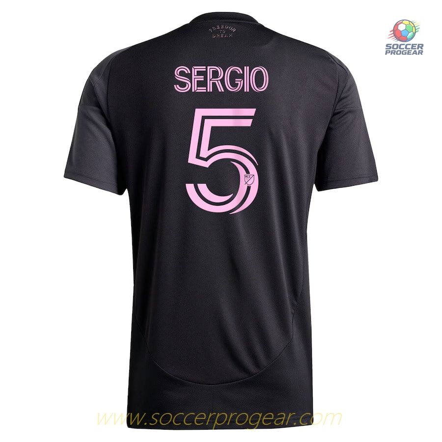 Inter Miami Away Football Jersey 2025 Sergio Busquets