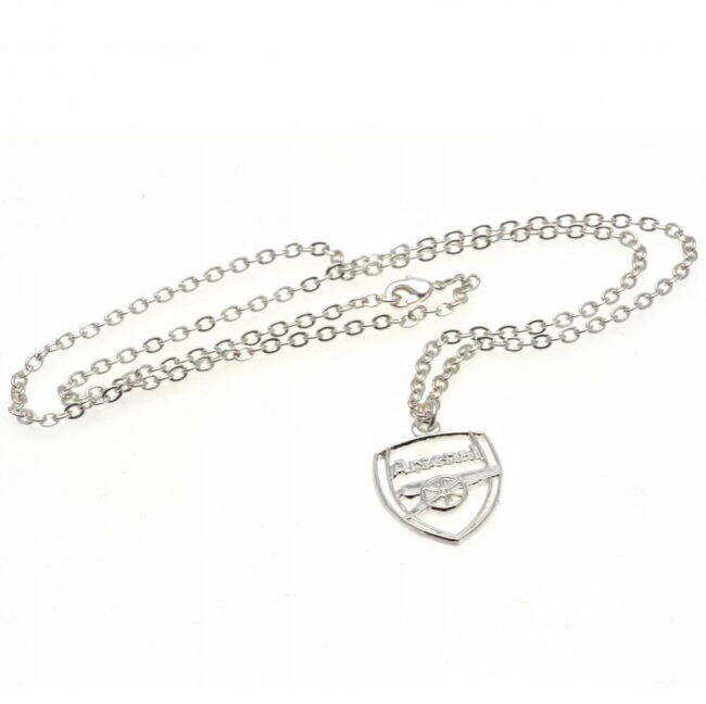 Women's Arsenal FC Silver Plated Pendant & Chain CR
