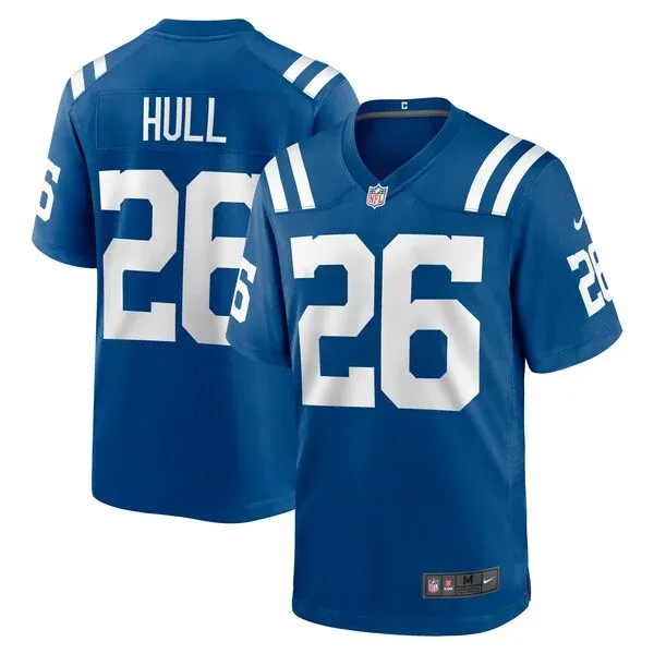 None Evan Hull Game Jersey - Royal | NFL Player Jersey | NFL Football